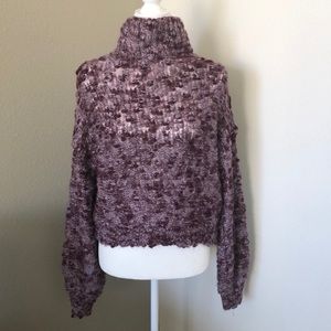 Purple Hollister Turtleneck
